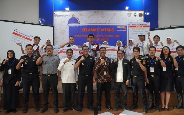SMAN 1 Langsa Juara Clash of Customs Bea Cukai Langsa Festival 2025