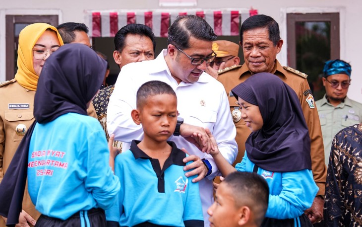 Menteri Ekraf Tinjau Sekolah Rakyat di Kendari