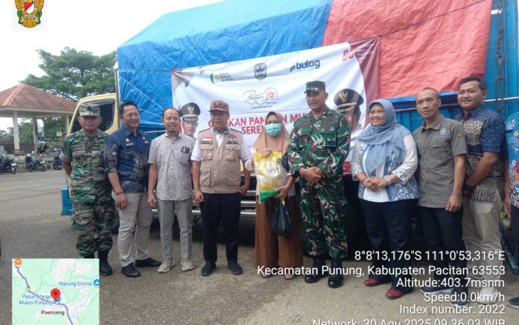 Gerakan pangan murah di wilayah Kodim 0801/Pacitan