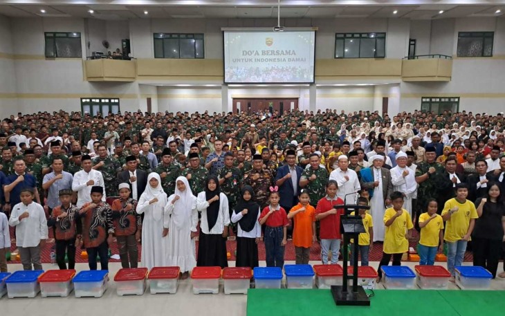 Doa Lintas Iman di Kodam I/BB, Minggu (31/8)