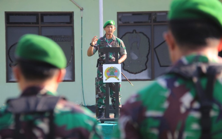 Apel Siaga Kodim 0806/Trenggalek: Dandim Isnanto Roy Tegaskan Trenggalek Harus Tetap Kondusif