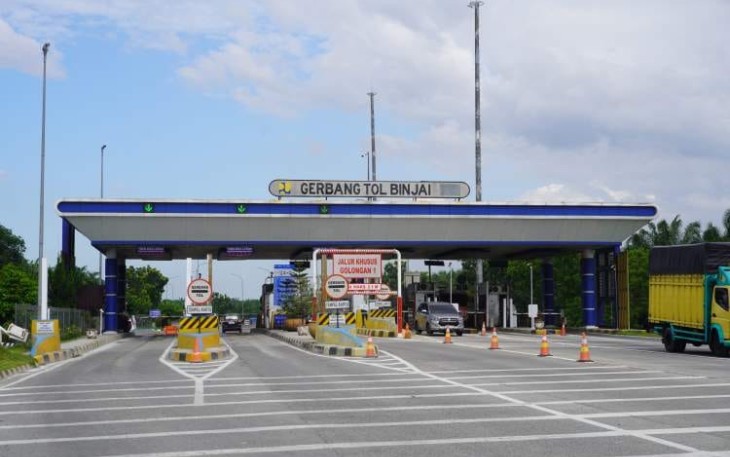 Gerbang tol Binjai