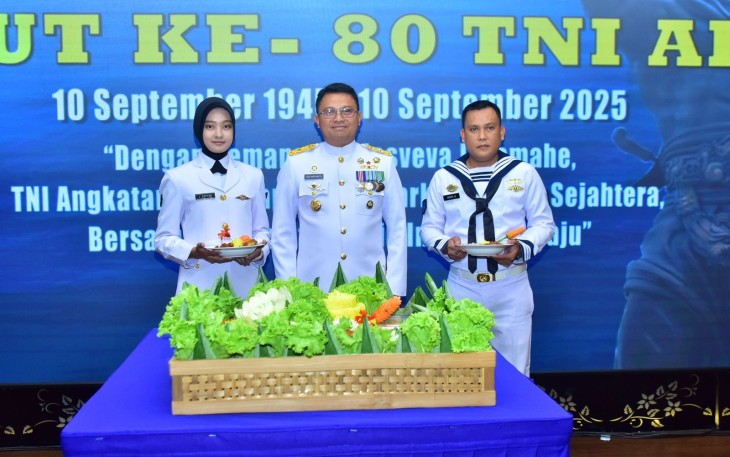 HUT Ke-80 TNI AL di Kolinlamil Jakarta, Rabu (10/9)