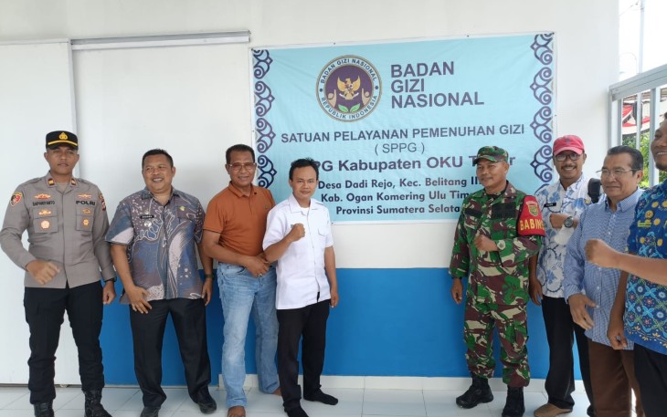 Polsek Belitang III Hadiri Launching Dapur MBG Desa Dadirejo  