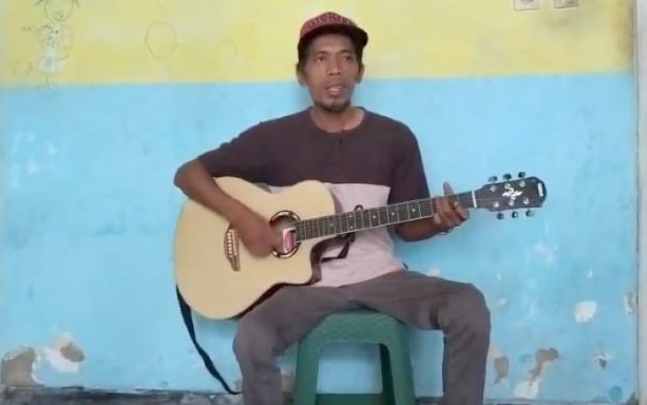Eko Pramono Penyandang Disabilitas Kota Batu, Minggu (14/9)