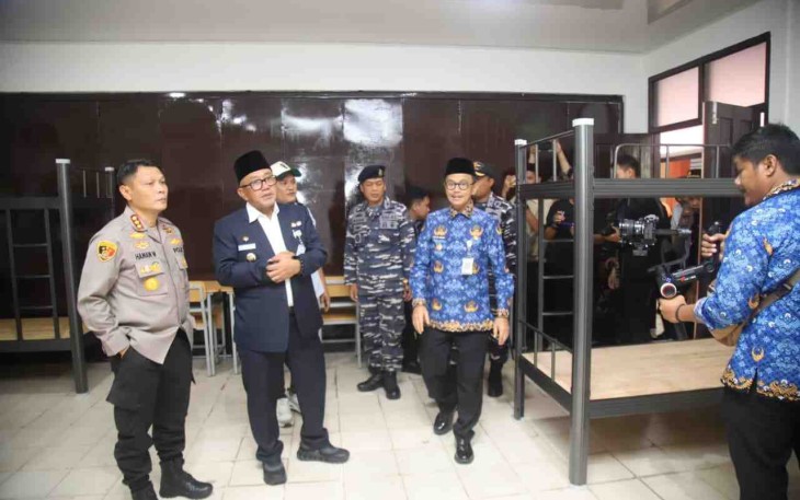 Wali Kota Lis dan Forkopimda Tinjau Sekolah Rakyat