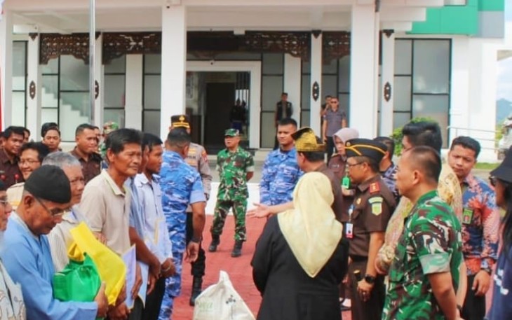 Dandim 0315/Tanjungpinang Hadiri Kunjungan Kerja Kajati Kepri ke Kejari Bintan