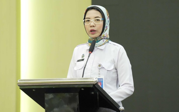 Kabiro Hukum dan Humas BGN Khairul Hidayati 
