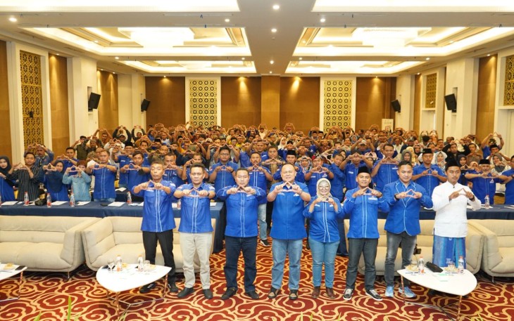 Partai Demokrat Jawa Timur menggelar Pendidikan Politik (Dikpol) di Bromo Park Hotel, Kota Probolinggo pada Minggu 21 September 2025