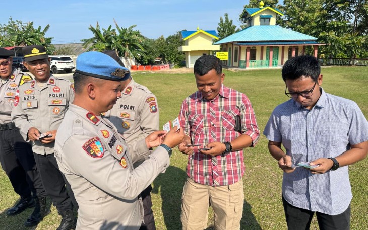 Polres Bintan Melaksanakan Gaktiplin di Mapolsek Bintan Utara dan Mako Satpolairud Polres Bintan