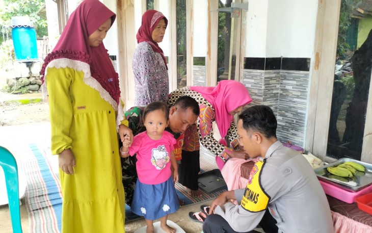 Posyandu balita wilayah desa binaan 