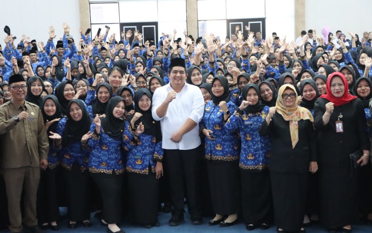 596 PPPK Tahap II dan 1 CPNS Dilantik