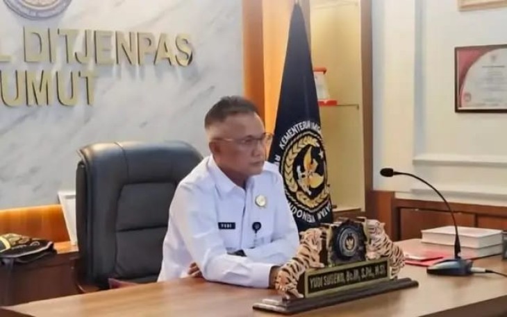 Kakanwil Ditjenpas Sumut Yudi Suseno 