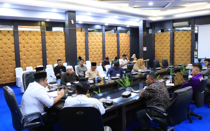 Bupati Bintan Roby Audensi Bersama Aliansi Serikat Pekerja