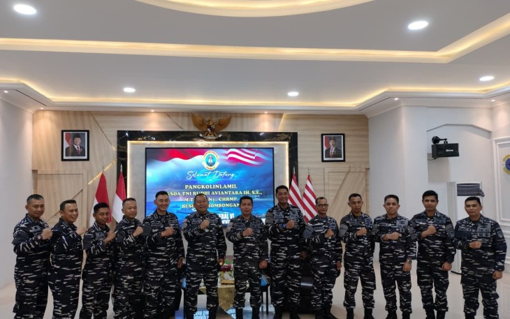 Panglima Kolinlamil Laksanakan Courtesy Call ke Koderal VI 