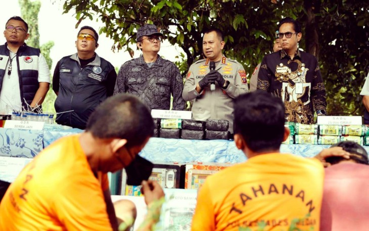 Kapolrestabes Medan Kombes Pol Jean Calvijn Simanjuntak 