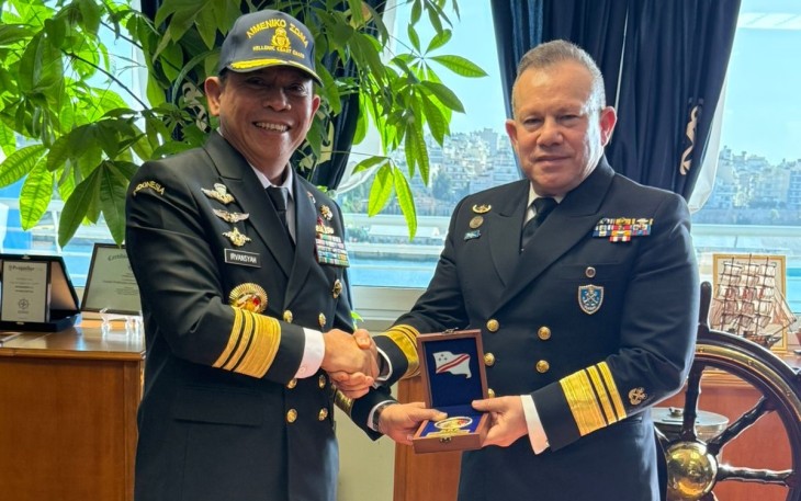 Bakamla RI dan Hellenic Coast Guard Bilateral Meeting 2025