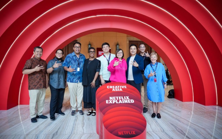 Wakil Menteri Ekonomi Kreatif, Irene Umar, menghadiri program pengembangan talenta global Netflix, Creative Asia, yang merupakan rangkaian Jogja-NETPAC Asian Film Festival (JAFF), Yogyakarta, Selasa (2/12/2025).