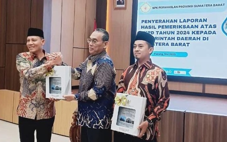 Pemkab Pasaman Kembali Raih Opini WTP BPK RI