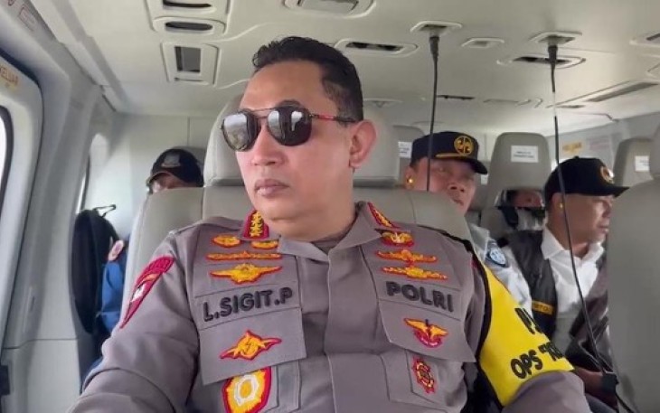  Kapolri Jenderal Pol. Listyo Sigit Prabowo memantau langsung situasi arus balik Lebaran 2025 di Tol Cikopo-Palimanan (Cipali), Jawa Barat arah Jakarta