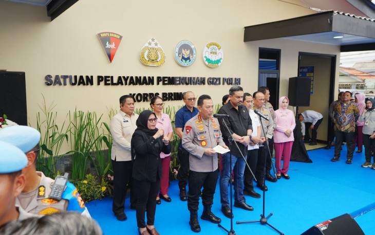 Kapolri Jenderal Listyo Sigit Prabowo dalam konferensi pers, Kamis (17/7/2025).