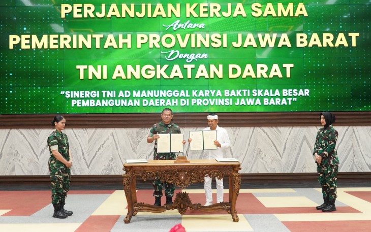 Sinergi TNI AD dan Pemprov Jawa Barat untuk Pembangunan Daerah
