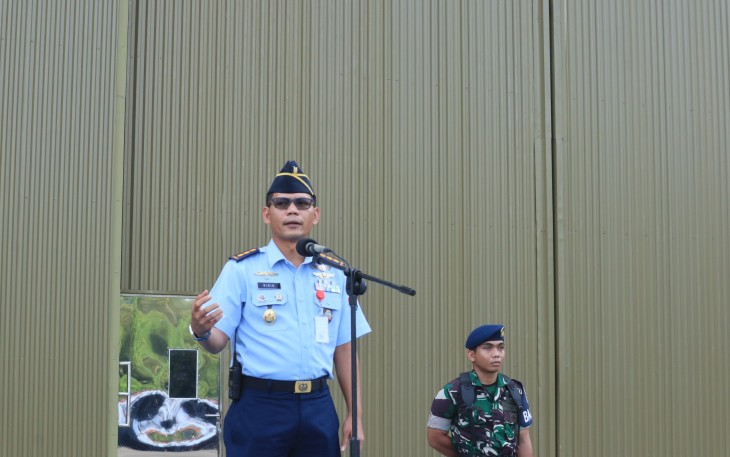 Kepala Dinas Personel Lanud Sultan Hasanuddin, Letkol Adm Sidik Pramono, M.M.S.