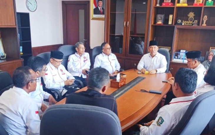 Wagub Kepri Nyanyang Terima Kunjungan Silaturahmi IKABSU