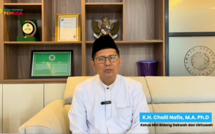 Ketua MUI Bidang Dakwah dan Ukhuwah, KH. Cholil Nafis.