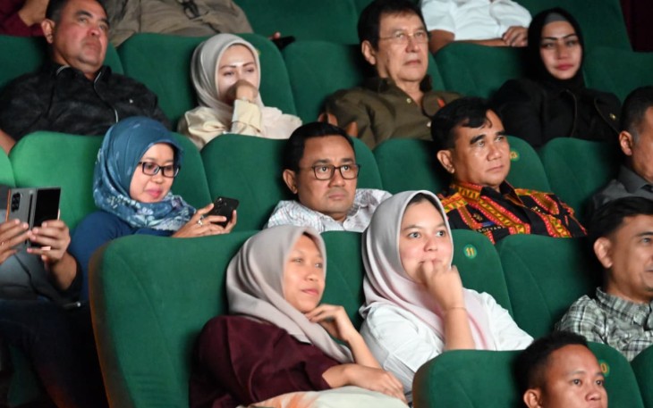 Kabinda Sumut, Danlantamal Belawan, Danlanud Soewondo dan Dankosek I/Medan Kompak Nobar Film "Believe" 