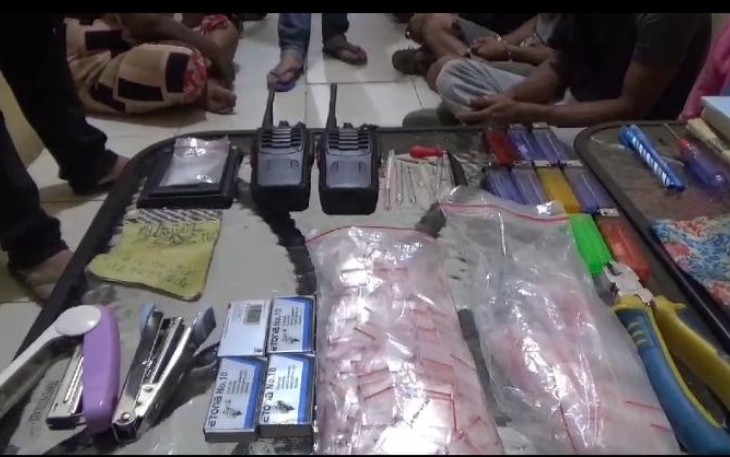 Barang Bukti yang Berhasil Diamankan 