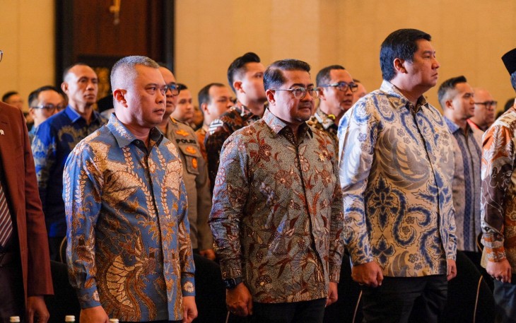 Menekraf Riefky dalam Kongres Nasional IV KAI yang digelar di The Trans Luxury Hotel, Bandung, pada Senin, 10 Februari 2025.