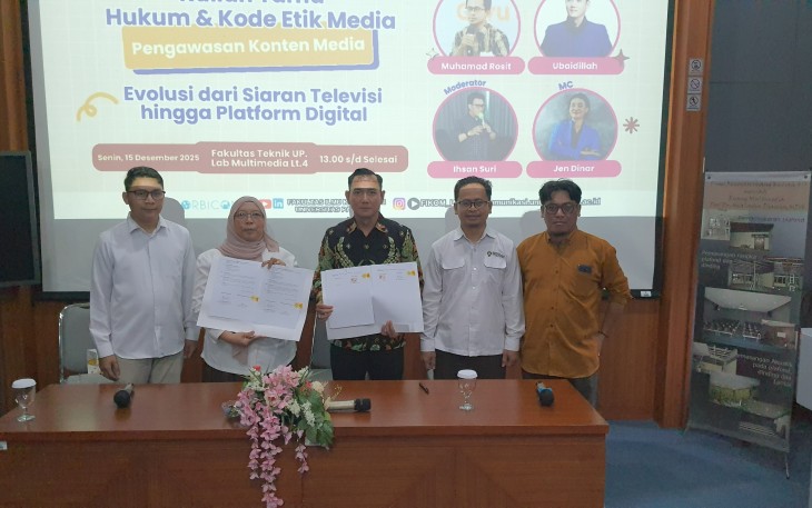 KPI Pusat dan FIKOM Universitas Pancasila