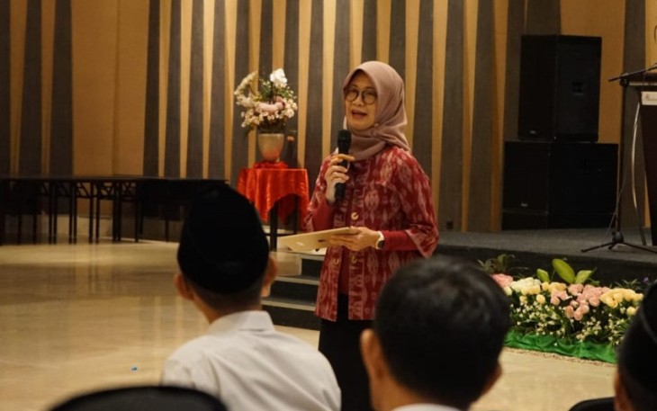 Deputi Bidang Koordinasi Peningkatan Kualitas Keluarga dan Kependudukan Kementerian Koordinator Bidang Pembangunan Manusia dan Kebudayaan (Kemenko PMK), Woro Srihastuti Sulistyaningrum 