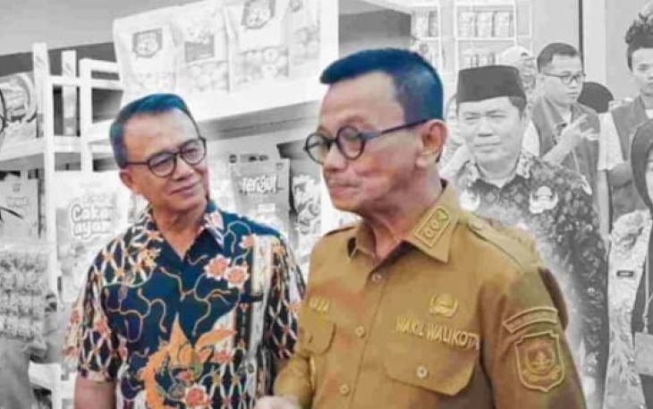 Wakil Wali Kota Tanjungpinang, Raja Ariza saat hadiri kegiatan Temu Bisnis Pengelola Sentra IKM Olahan Hasil Laut Kabupaten Bangka.