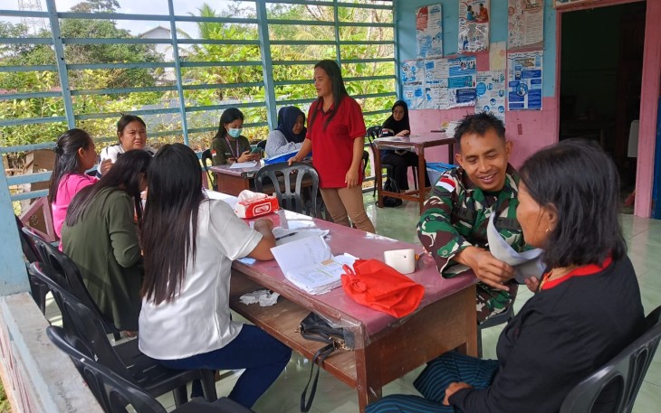 Posbindu Satgas Yonzipur 5ABW