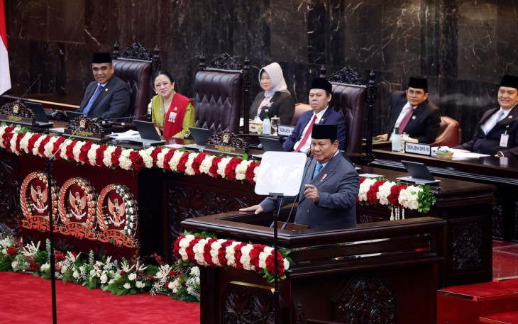 Presiden Berpidato dalam Sidang Tahunan MPR, DPR, DPD
