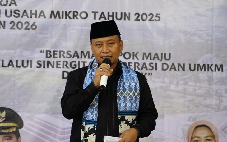 Walikota Depok Supian Suri 
