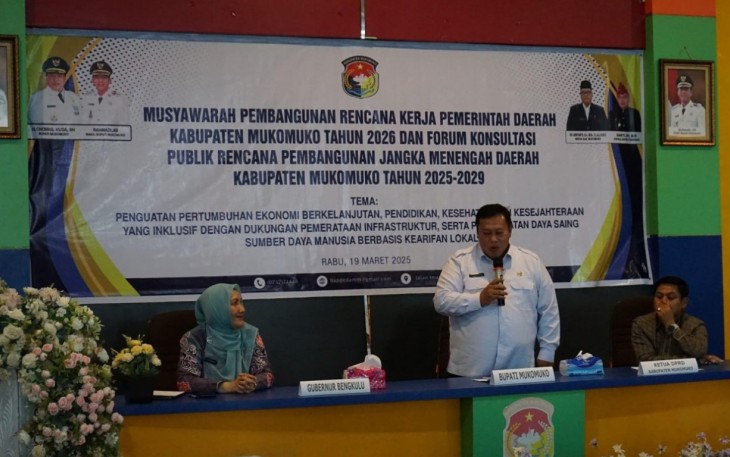 Bupati Kabupaten Mukomuko Provinsi Bengkulu, H Choirul Huda, SH