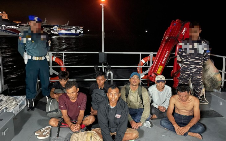 TNI AL saat Berhasil Gagalkan TPPO di Tanjung Balai Karimun