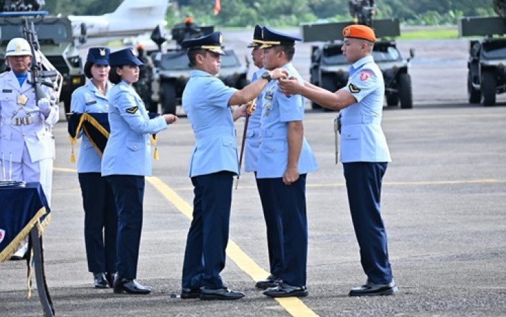 Sertijab Danlanud Sultan Hasanuddin