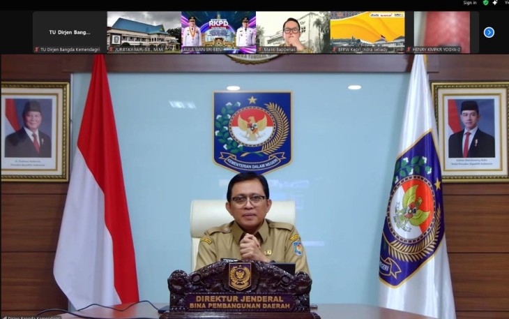 Dirjen Bina Bangda Restuardy Daud 
