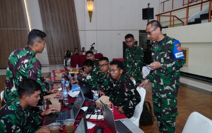  Satuan Siber (Satsiber) TNI menggelar Latihan Siber TNI Tahun Anggaran 2025