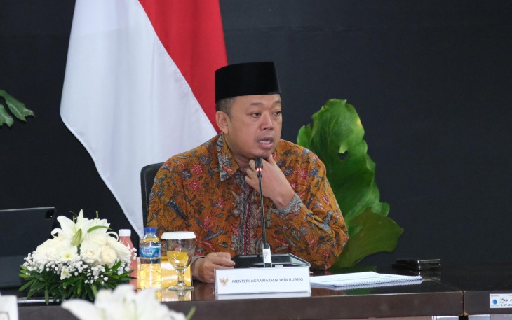 Menteri Agraria dan Tata Ruang/Kepala Badan Pertanahan Nasional (ATR/BPN), Nusron Wahid