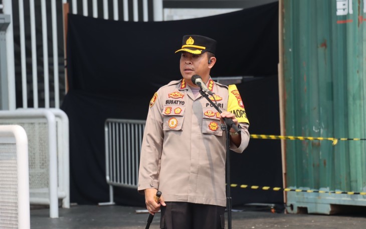 Kapolres Metro Jakarta Pusat Kombes Pol. Susatyo Purnomo Condro
