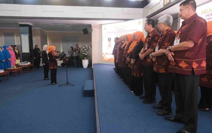 Weni Lis Darmansyah Lantik Pengurus Dekranasda Kota Tanjungpinang