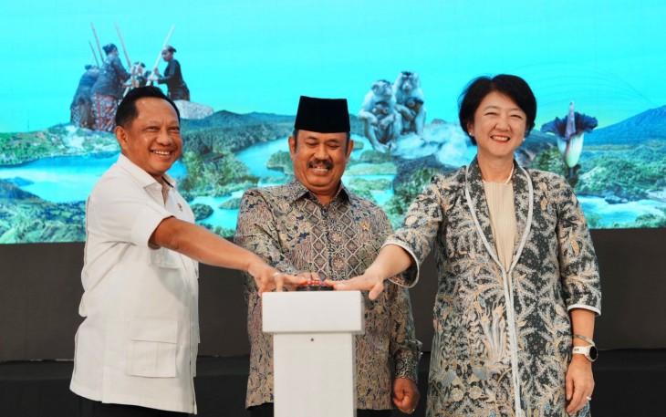 Acara Indonesia's Geopark Leader Forum bertajuk Building Knowledge for Indonesia’s Geopark Development