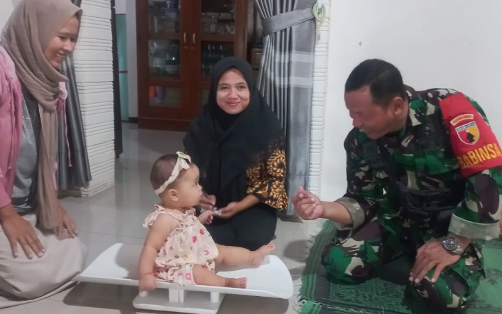 Pendampingan ILP oleh Babinsa Desa Banjarsari Kulon