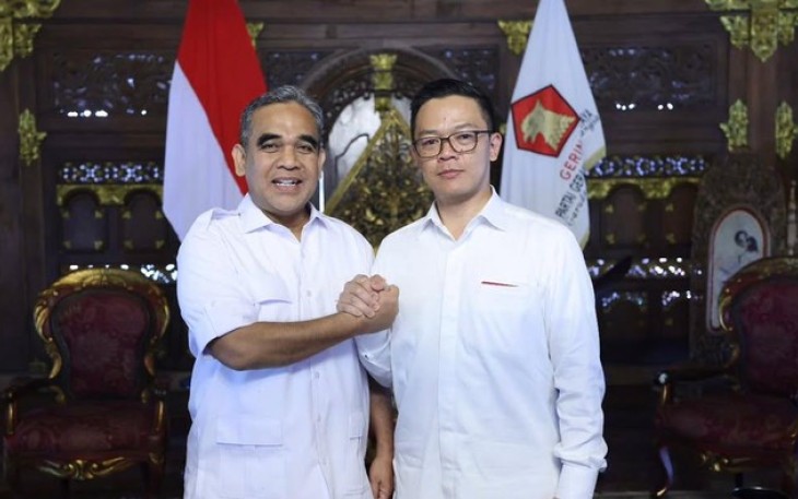 Ketua Umum Partai Gerindra, Prabowo Subianto, resmi menunjuk Sugiono sebagai Sekretaris Jenderal (Sekjen) Partai Gerindra menggantikan Ahmad Muzani
