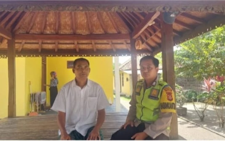 Bhabinkamtibmas Polsek Belitang III Berikan Imbauan Kepada Warga Binaannya
